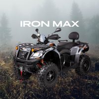 Iron Max 450 fyrhjuling i skogen